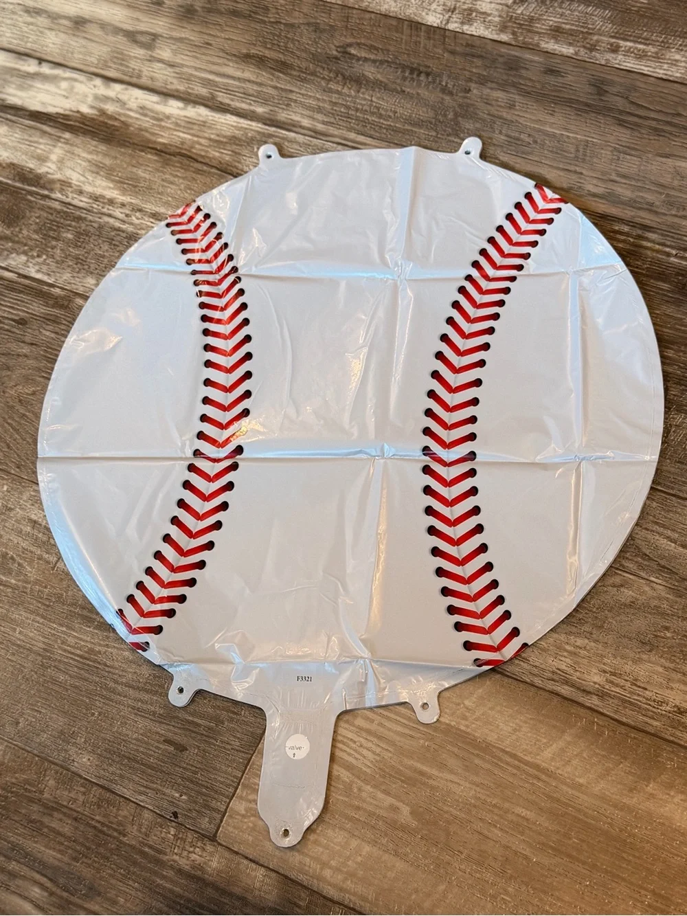 Baseball Party Supplies  - White and Red